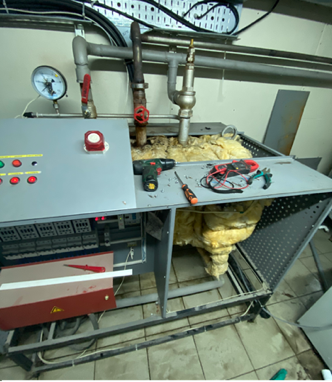 repairs of steam boilers and other thermal equipment